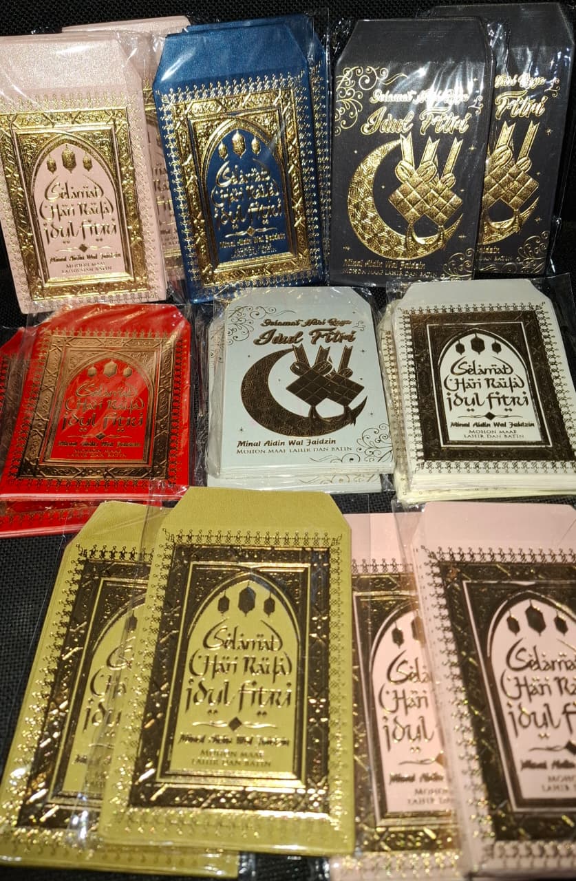 Amplop Lebaran Pendek Foil